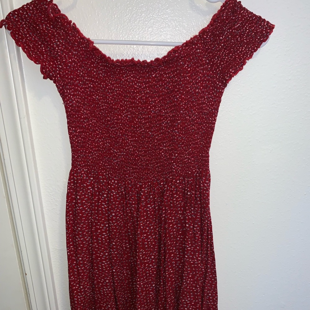 Off the shoulder dress